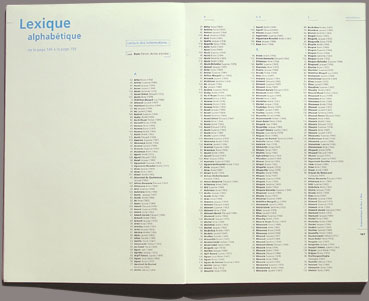 Annuaire des anciens élèves et catalogue des travaux d'étudiants de l’Ensad (sujet de diplôme) 06